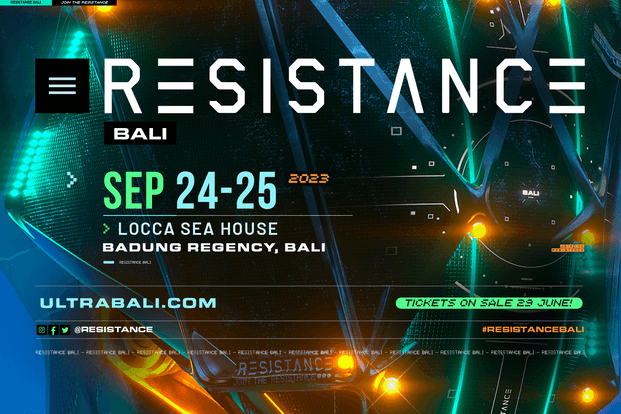 Resistance Bali 2023 Image