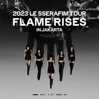2023 LE SSERAFIM TOUR ‘FLAME RISES’ IN JAKARTA Image